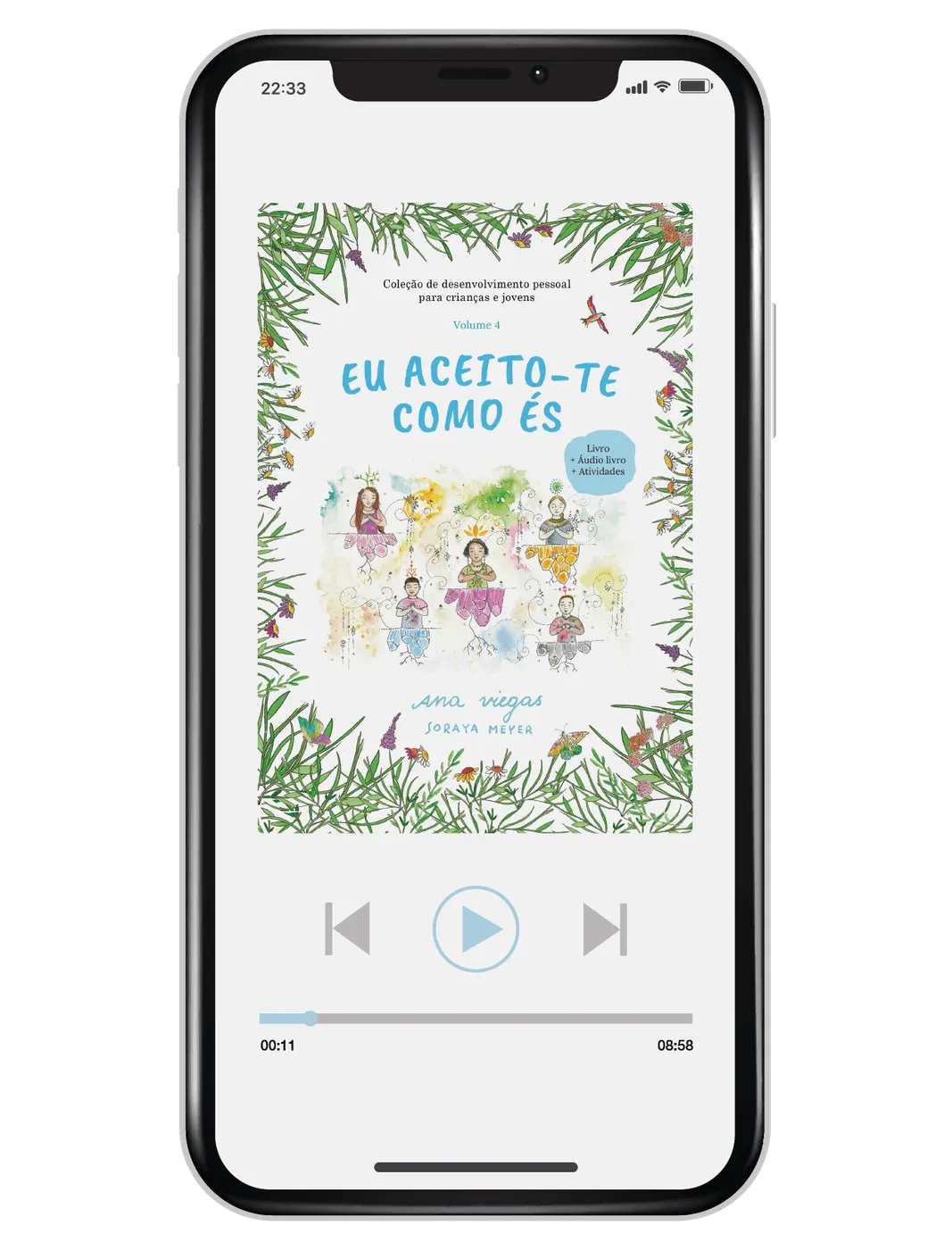 Áudio livro | Eu aceito-te como és | Audiolivro 4 | Coleção de desenvolvimento pessoal para crianças e jovens - calonodedo
